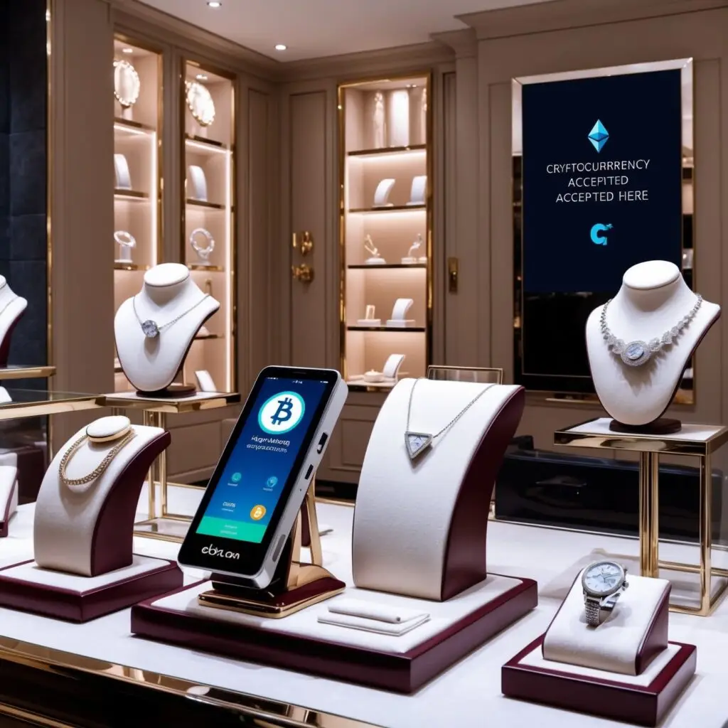 Crypto Payment in Jewellery stores