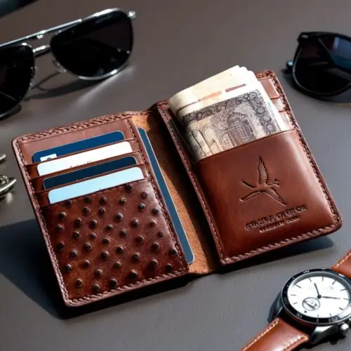 Feel the Quality and Comfort with an Elegant Ostrich Wallet