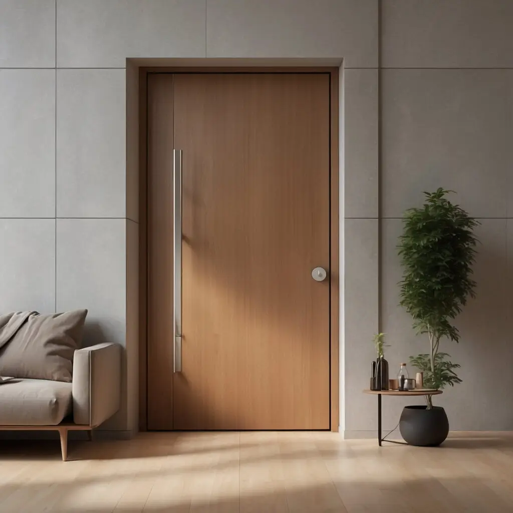 minimalist internal door