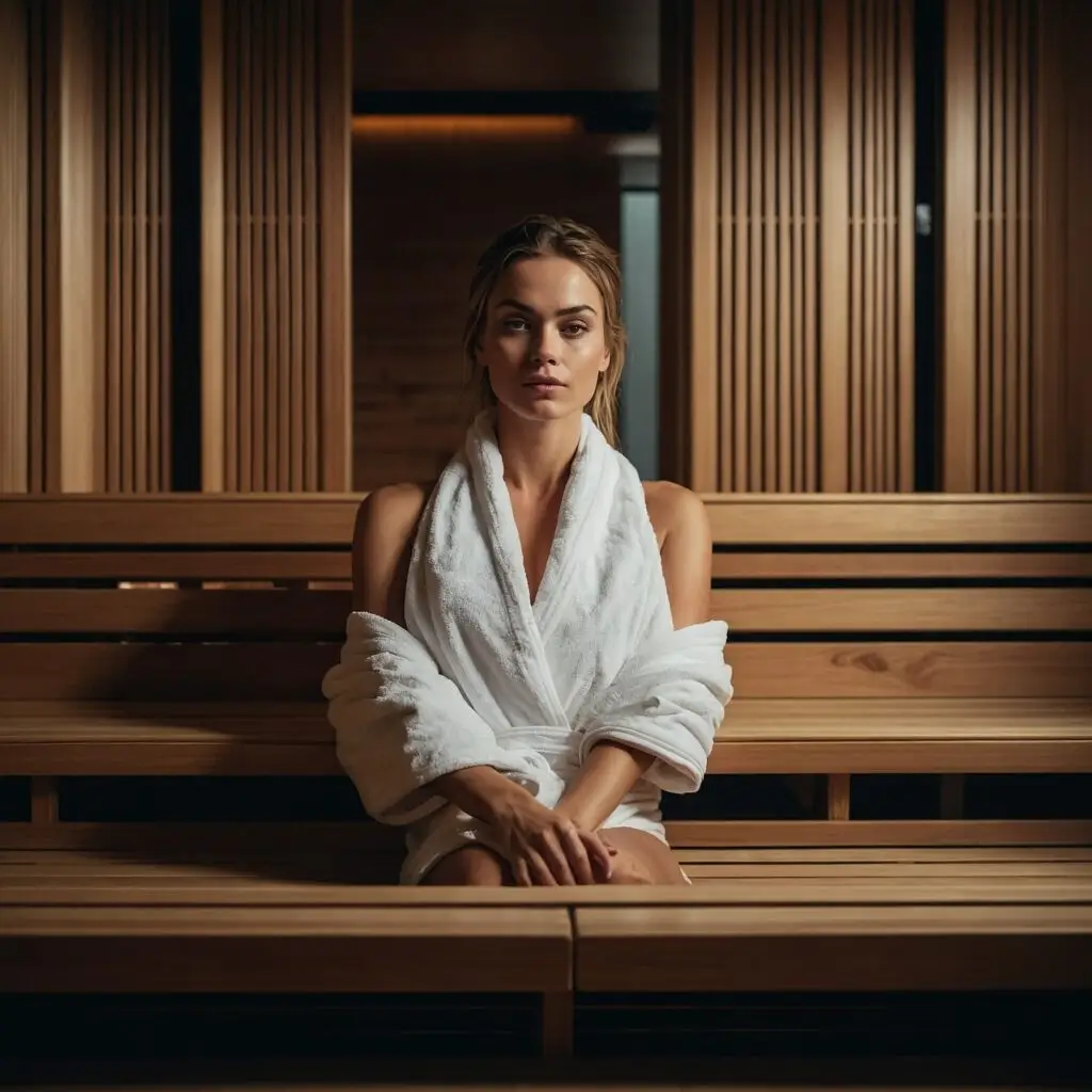 luxury sauna